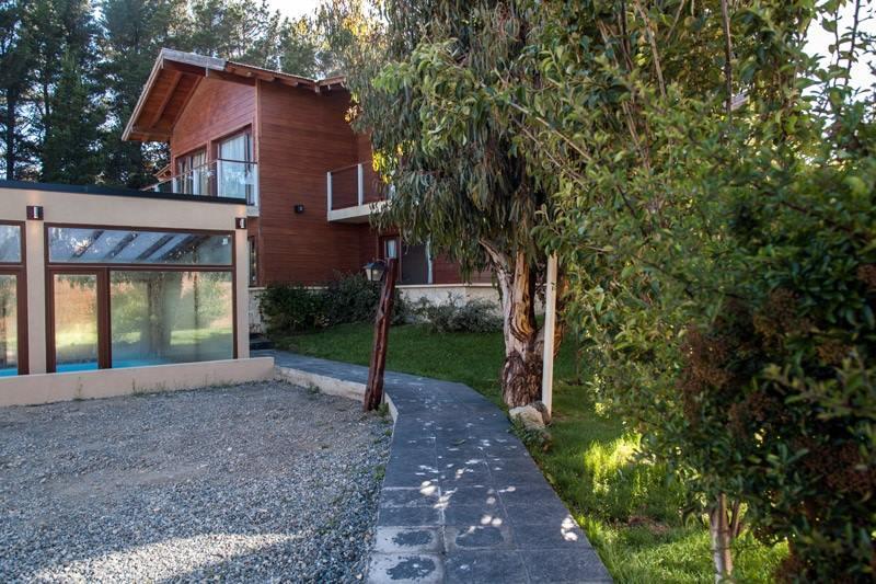 Apart Hotel Raices Patagonicas Dina Huapi Bagian luar foto